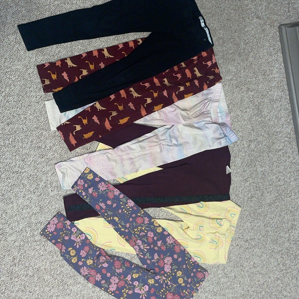 Little Girls Size 5t Leggings Bundle